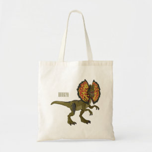 Tote Bag Dilophosaurus dessin animé