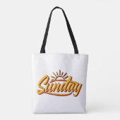 TOTE BAG DIMANCHE MEILLEUR ÉTÉ (Dos)