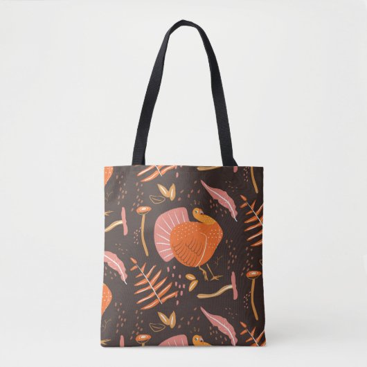 Tote Bag Dinde de Thanksgiving (Devant)