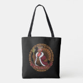 Tote Bag Dinde de Thanksgiving "Roi de la Table" drôle (Dos)