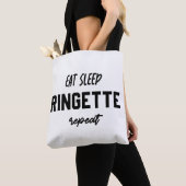Tote Bag Dîner Sleep Ringette Répéter Les Cadeaux Du Lecteu (De près)