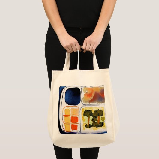 Tote Bag Dîner TV (Devant (produit))