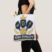 Tote Bag Dink Dynasty - Royauté de Pickleball (De près)