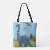 Tote Bag Dino-mite Dinosaur (Dos)
