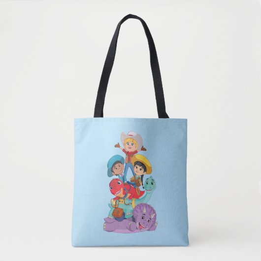Tote Bag Dino Ranch Friends (Devant)