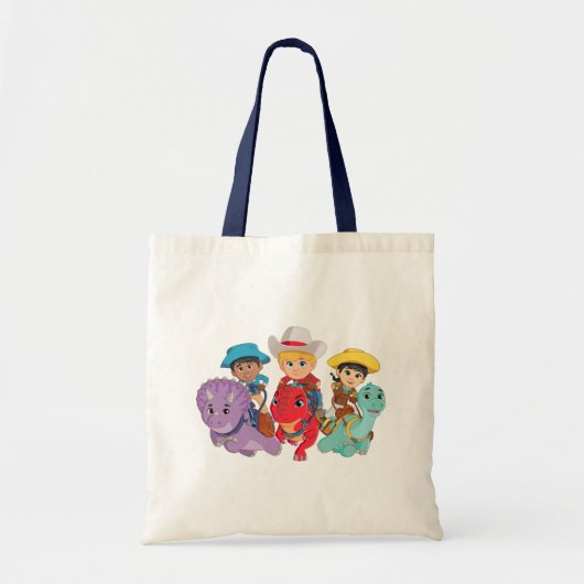 Tote Bag Dino Ranch Friends Design (Devant)
