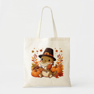 Tote Bag Dinosaur de Thanksgiving mignon
