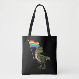 Tote Bag Dinosaur LGBT transgenre gay transgenre non binair
