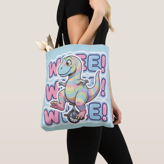 Tote Bag Dinosaur,Whee!!! (De près)