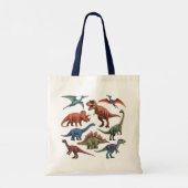 Tote Bag Dinosaure (Dos)