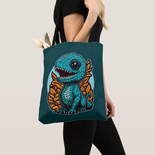 Tote Bag Dinosaure Bébé mignon (De près)