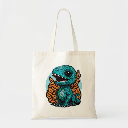 Tote Bag Dinosaure Bébé mignon (Devant)