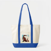 Tote Bag Dinosaure de Hadrosaurus (Devant)