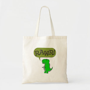 Tote Bag Dinosaure Jouet Mignonne Et En Colère
