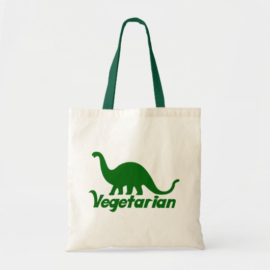 Tote Bag Dinosaure végétarien (Devant)