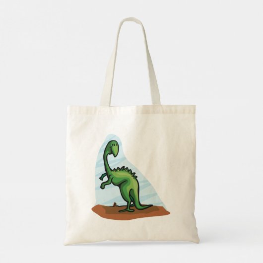 Tote Bag Dinosaure Vert (Dos)