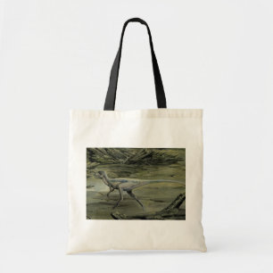 Tote Bag Dinosaures vintage, un Hypsilophodon du Crétacé