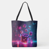 Tote Bag Dinus galactique 🎲 Épaule Fourre-tout (Dos)