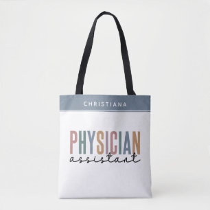 Tote Bag Diplôme d'adjoint de médecin PA personnalisé