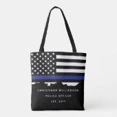 Tote Bag Diplôme de l'École de police de police (Dos)