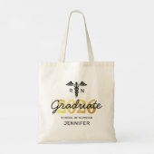 Tote Bag Diplômé de l'école de soins infirmiers | Classe de (Dos)