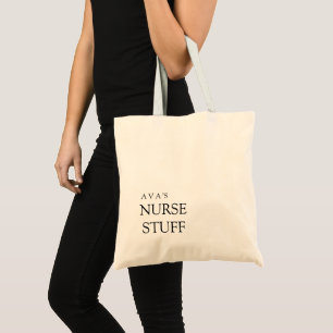 Tote Bag Diplôme d'infirmière personnalisée