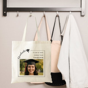 Tote Bag Diplômé senior photo moderne