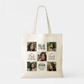 Tote Bag Diplômé sur mesure 5 photo Collage Graduation (Dos)