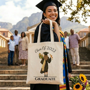 Tote Bag Diplômée personnalisable année