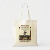 Tote Bag Diplômés en train de jouer (Devant)