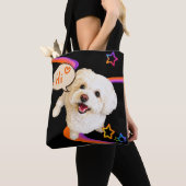 Tote Bag Dire simplement "Bonjour"  (De près)