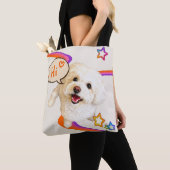 Tote Bag Dire simplement "Bonjour" (De près)
