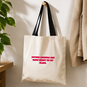 Tote Bag Dirigeants futurs formés dans la conception de l'e