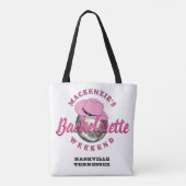 Tote Bag Disco Cowgirl Bachelorette Week-end (Dos)