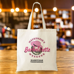 Tote Bag Disco Cowgirl Bachelorette Week-end