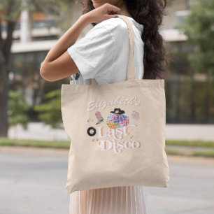Tote Bag Disco Cowgirl Nashville Rose Rodeo   Bachelorette