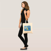 Tote Bag Disco Jazz Saxophone Balls de Miroir Étincelant