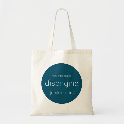 Tote bag Disk En Jin (Devant)