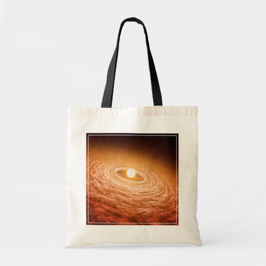 Tote Bag Disque De Matériel Autour De Star Fu Orionis. (Devant)