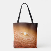 Tote Bag Disque De Matériel Autour De Star Fu Orionis. (Dos)