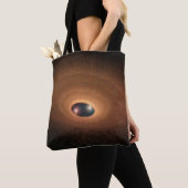 Tote Bag Disque D'Étoiles De Matériel Dusty (De près)