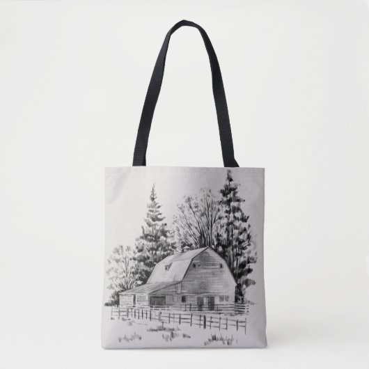 Tote Bag Distant Barre Sketch I (Devant)