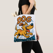 Tote Bag Distraction de chien (De près)