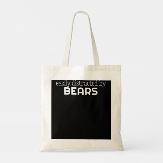 Tote Bag Distrait Par Bears Queer Papa Daddy Chub Chaser G (Dos)