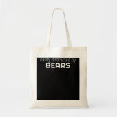 Tote Bag Distrait Par Bears Queer Papa Daddy Chub Chaser G (Devant)