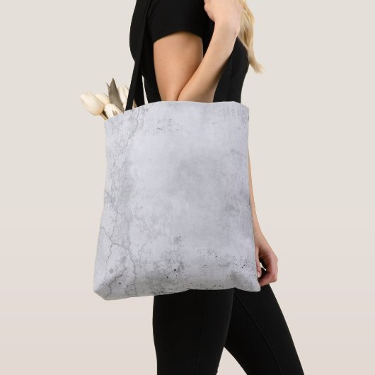 Tote Bag Distressed Halftone Grunge Vector Texture – Concre (De près)