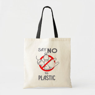 Tote Bag Dites Non Au Plastique