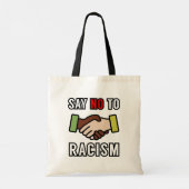 Tote Bag Dites Non Au Racisme (Dos)