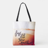 Tote Bag Dites oui à de nouvelles aventures (Dos)