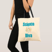Tote Bag Diva atomique de la Science (Devant (produit))